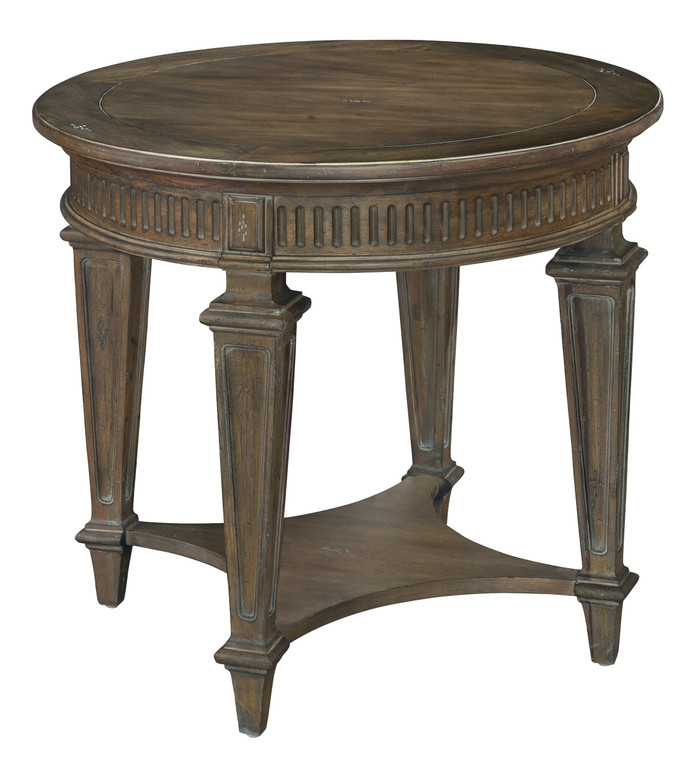 1-9203 Turtle Creek Round End Table By Hekman