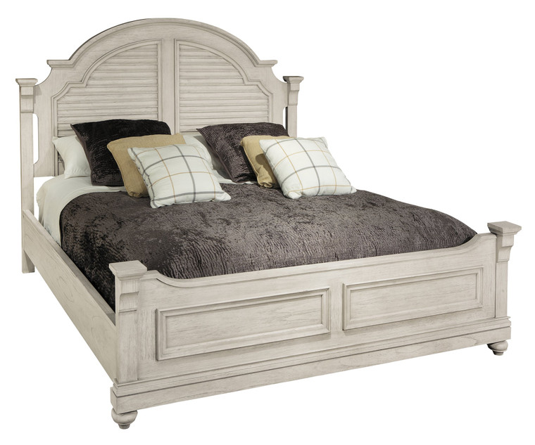 1-2265Ln Homestead Louvered Queen Bed By Hekman