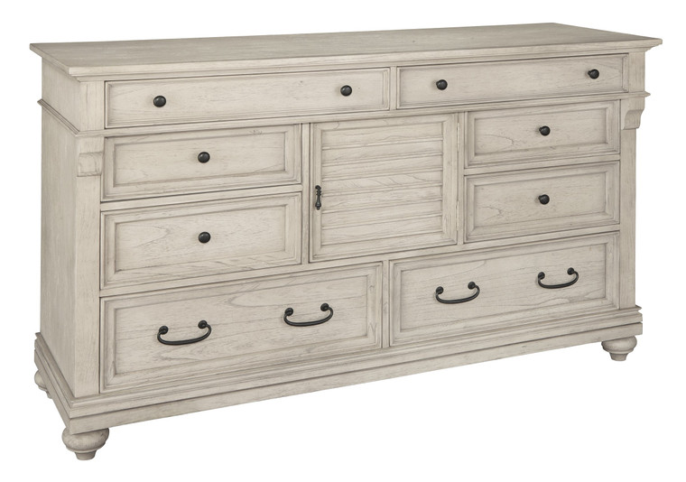 1-2260Ln Homestead Louvered Dresser By Hekman