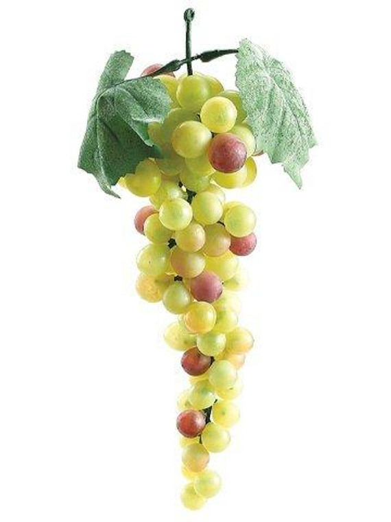10" Round Grapes X90 Green Rose 12 Pieces VPG555-GR/RO