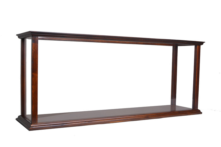 Display Case For Cruise Liner Midsize Classic Brown p096 By Old Modern Handicrafts