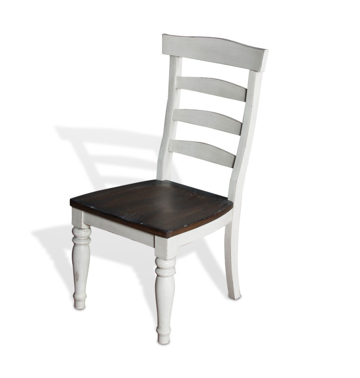 Bourbon County Ladderback Chair 1432Fc-W By Sunny