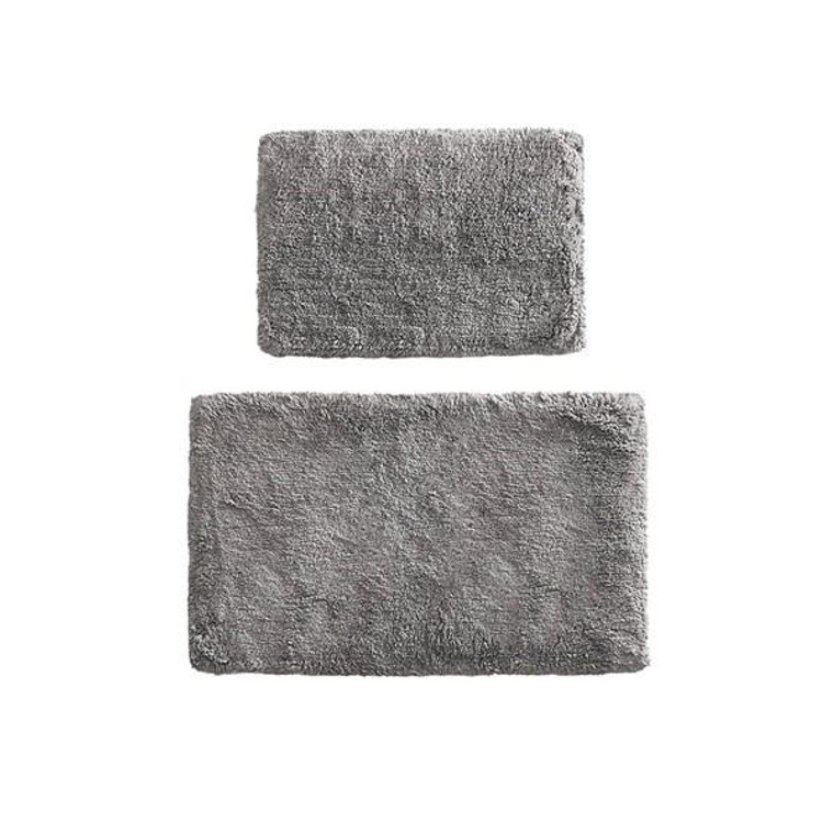 Madison Park Signature Ritzy 100% Cotton Solid Tufted 2 Piece Bath Rug Set MPS72-452 By Olliix