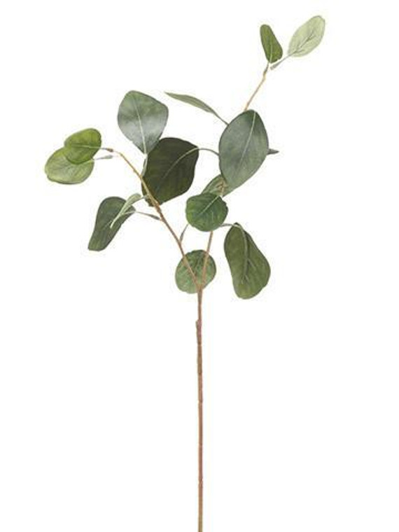 Artificial Silver Dollar Eucalyptus Leaf Spray - 18" Tall (Pack Of 4) SLK-PSE902-GR By Afloral