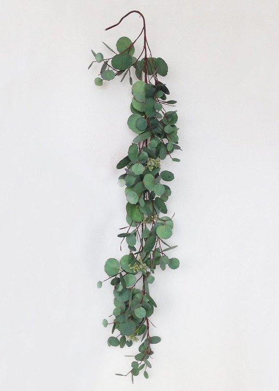 Real Touch Silver Dollar Eucalyptus Garland - 50" REG-MTF21200-NAT By Afloral