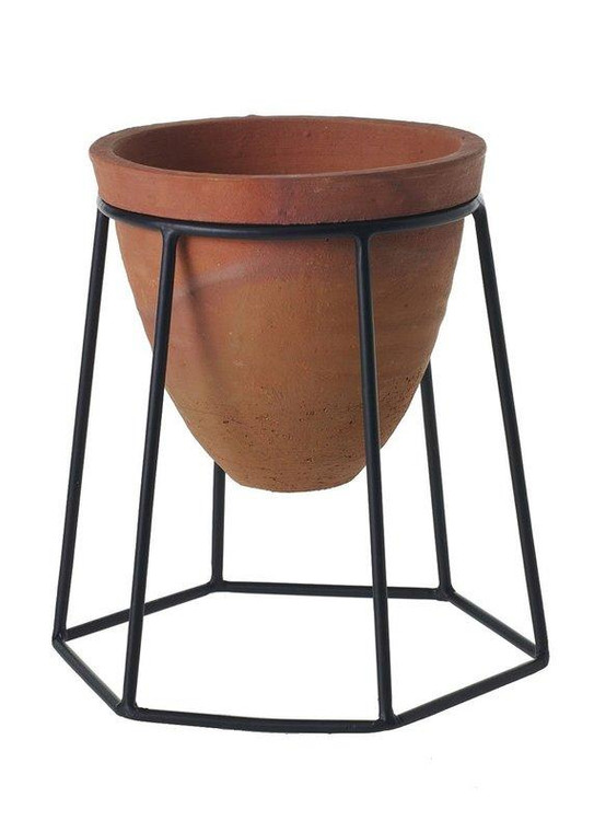 Terracotta Plant Stand - 10" ACD-55010.00 By Afloral