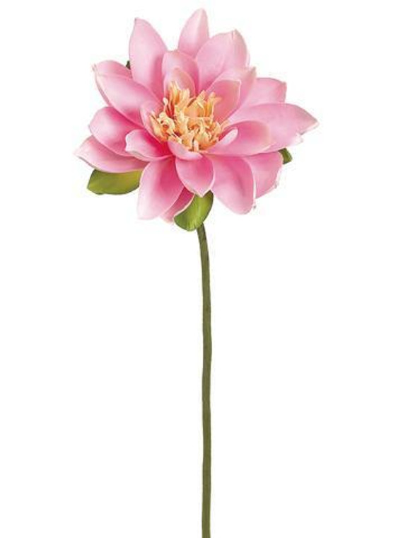 Pink Artificial Lotus Flower SLK-FSL249-PK By Afloral