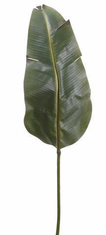Artificial Banana Leaf - 46" SLK-HSL136-GR By Afloral