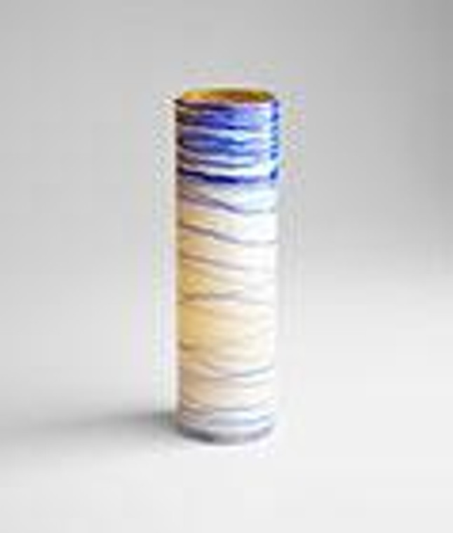 Large Electric Wave Vase 08796 By Cyan Design