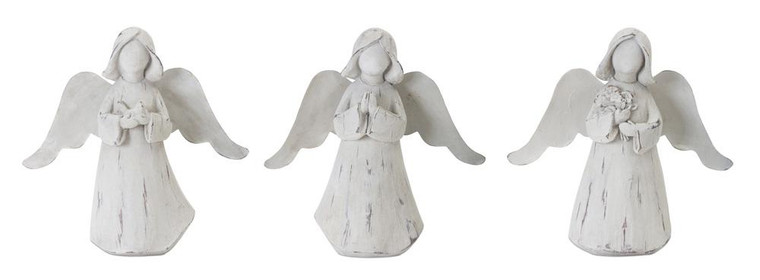 Angel (Set Of 6) 6.25"H Resin 78403DS By Melrose