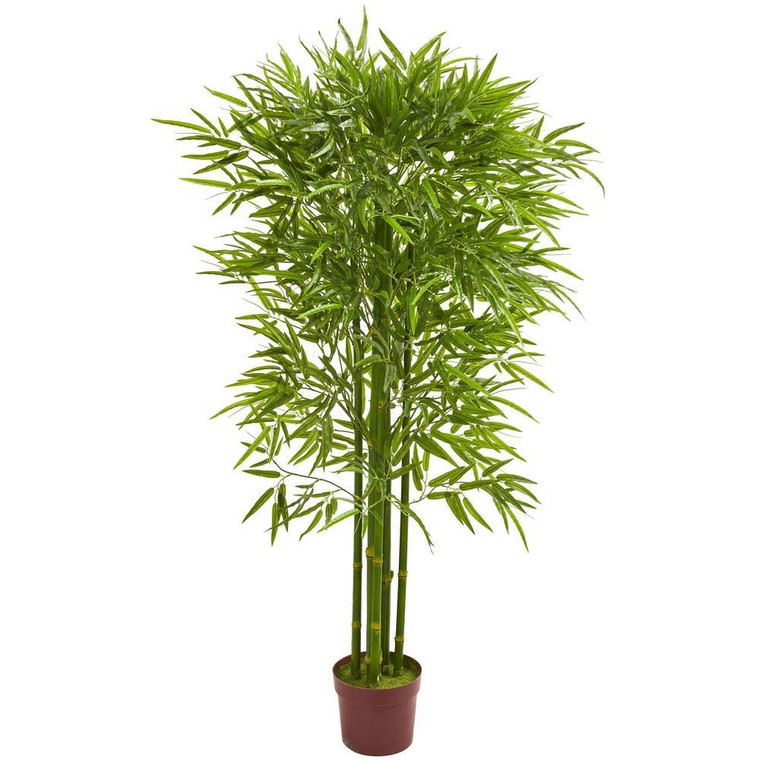 Nearly Natural 5.5' Bamboo Artificial Tree Uv Resistant (Indoor/Outdoor) 5510