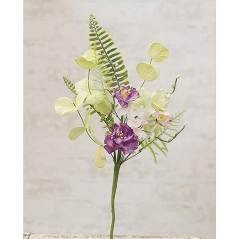 Lakeside Mix Wildflower Pick 14" FISB75723 By CWI Gifts