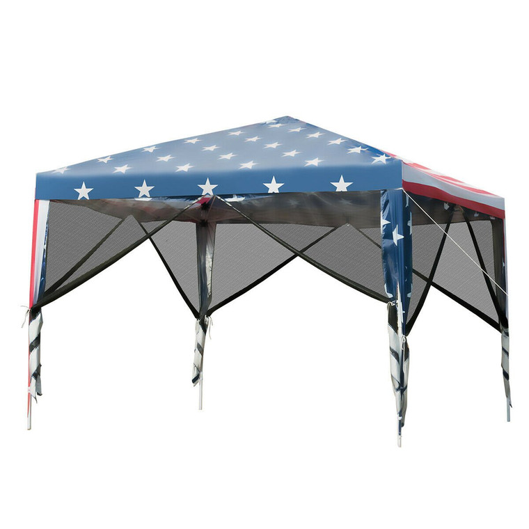 Outdoor 10’ X 10’ Pop-Up Canopy Tent Gazebo Canopy OP70155