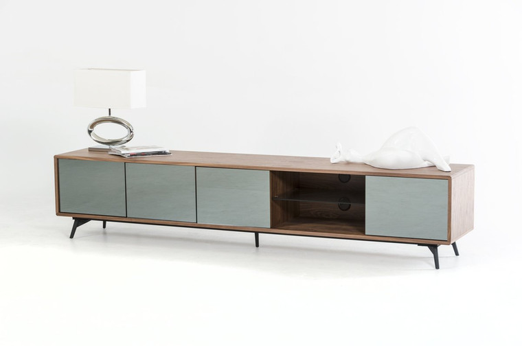 Modrest Kennedy Modern Walnut TV Stand - VGBB1403F-WAL By VIG Furniture