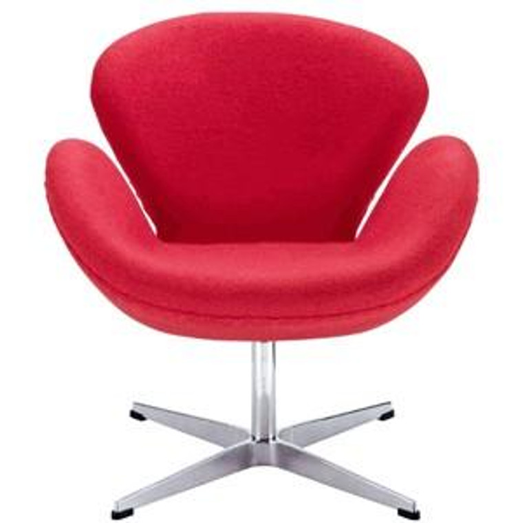 MID-22905 Jacobsen Wool Swan Chair