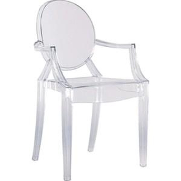 MID-22884 Philippe Starck Style Ghost Arm Chair
