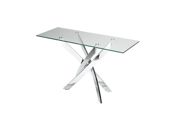 Modrest Pyrite Modern Glass Console Table - VGEWF7033AA By VIG Furniture