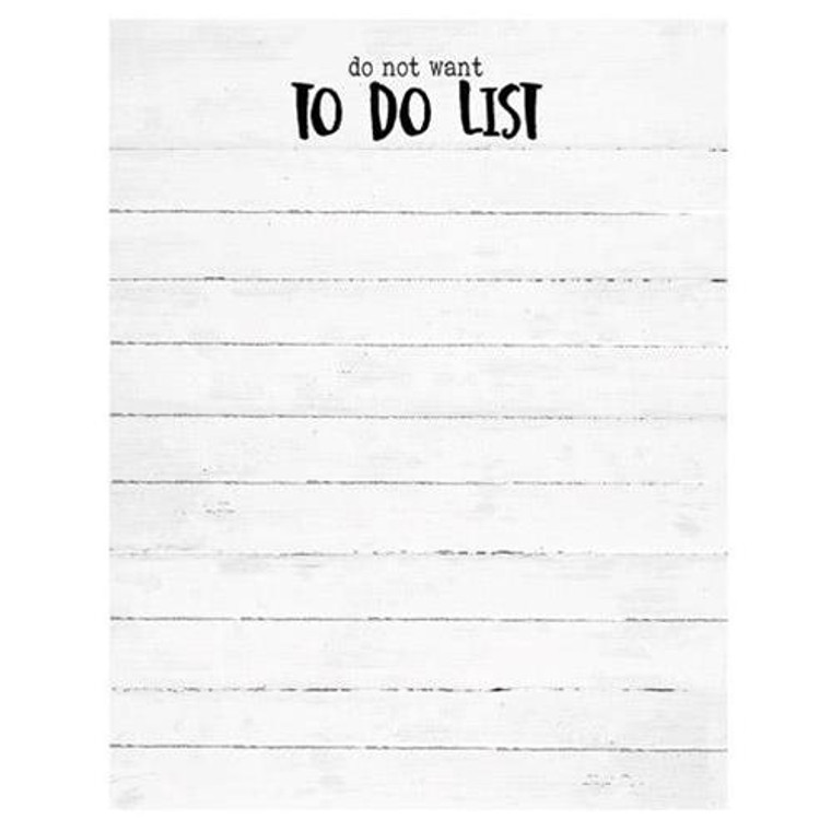 Do Not Want To Do Notepad G50052 By CWI Gifts