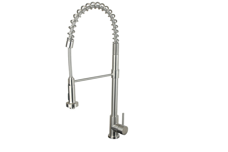 1 Hole Cupc Approved Stainless Steel Faucet In Chrome Color AI-27754 By American Imaginations