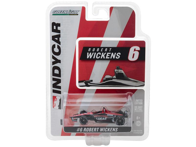 Honda Dallara Indy Car #6 Robert Wickens "Lucas Oil" Schmidt Peterson Motorsports 1/64 Diecast Model Car By Greenlight" (Pack Of 3) 10826