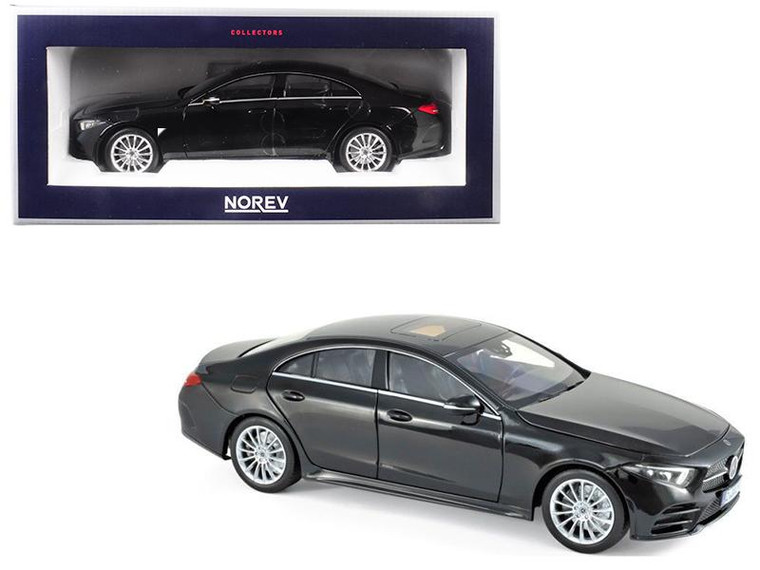 2018 Mercedes Cls Class Black 1/18 Diecast Model Car By Norev 183592