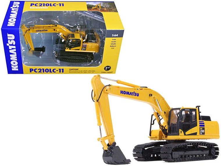 Komatsu Pc210Lc-11 Excavator 1/64 Diecast Model By First Gear 60-0326