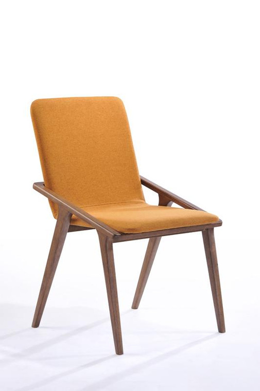 Modrest Zeppelin Modern Orange Dining Chair- (Set Of 2) VGMAMI-510-ORG By VIG Furniture
