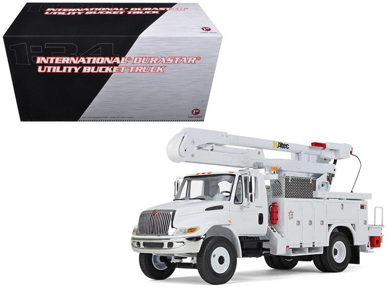 International Durastar Utility Bucket Truck 1/34 Diecast Model By First Gear 731125