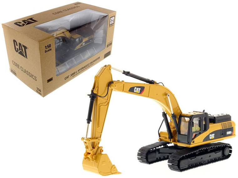 Cat Caterpillar 330D L Hydraulic Excavator With Operator "Core Classics Series" 1/50 Diecast Model By Diecast Masters" 85199C