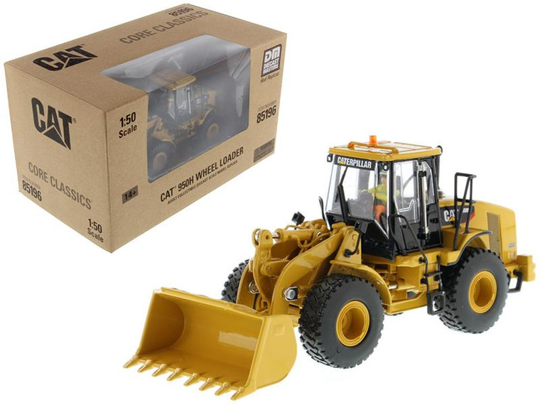 Cat Caterpillar 950H Wheel Loader With Operator "Core Classics Series" 1/50 Diecast Model By Diecast Masters" 85196C