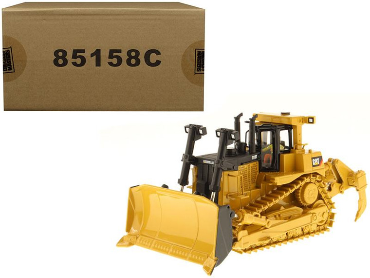 Cat Caterpillar D10T Track Type Tractor With Operator "Core Classics Series" 1/50 Diecast Model By Diecast Masters" 85158C
