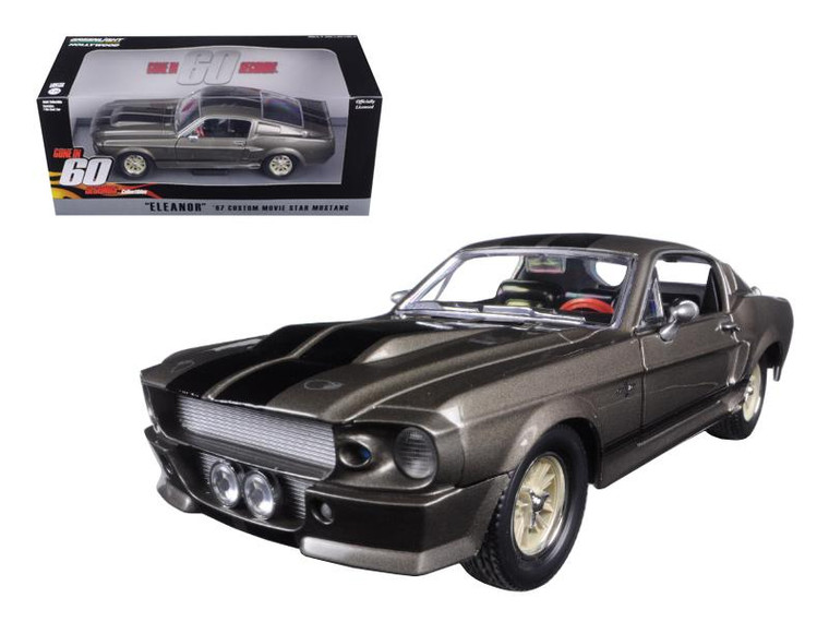 1967 Ford Mustang Custom "Eleanor" " Gone In 60 Seconds" (2000) Movie 1/24 Diecast Model Car By Greenlight" GL18220