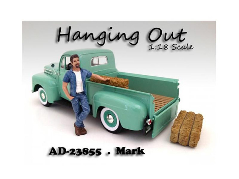 "Hanging Out" Mark Figure For 1/18 Scale Models By American Diorama" (Pack Of 3) 23855 By Diecast Models