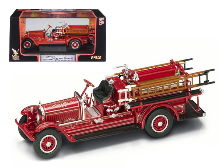 1924 Stutz Model C Fire Engine Red 1/43 Diecast Model By Road Signature 43006r