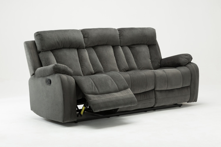 Homeroots 40" Modern Grey Fabric Sofa 329387