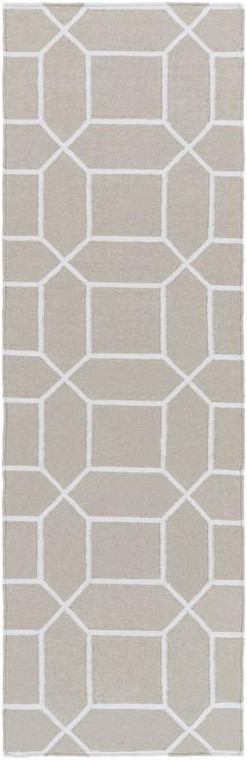 Surya Lagoon Hand Woven Gray Rug LGO-2042 - 2'6" x 8'