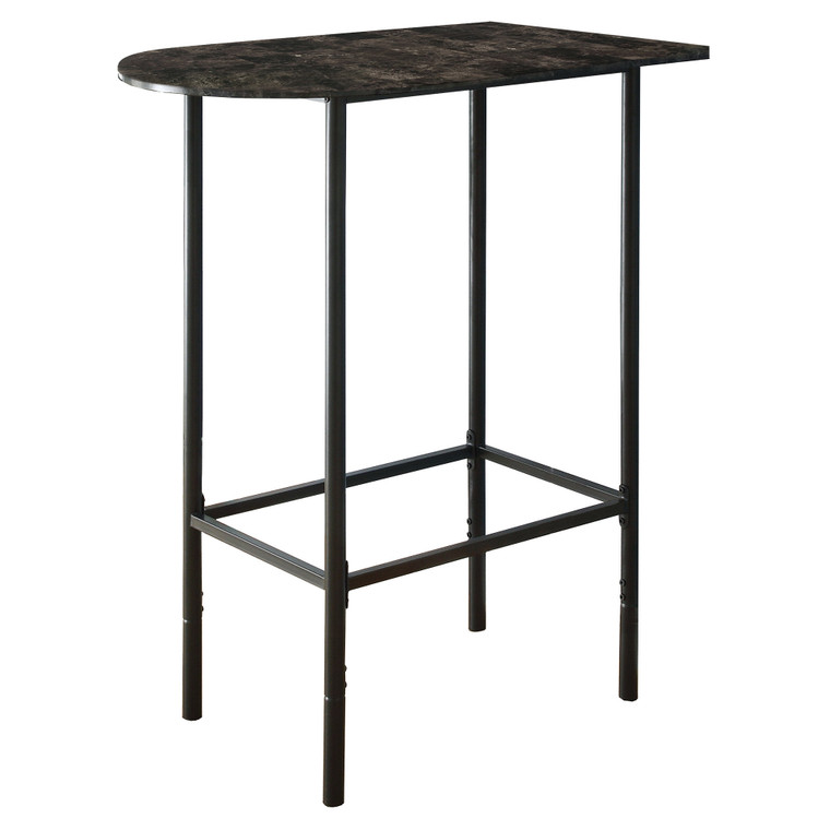 Homeroots 23.75" X 35.5" X 41" Grey, Mdf, Metal - Accent Table 332756