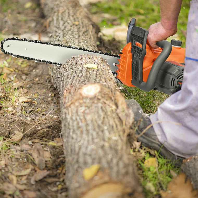 16-Inch Electric Chain Saw With Automatic Oiling GT3445