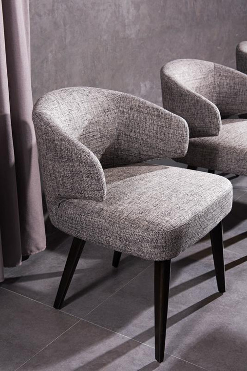 Modrest Carlton Modern Gray Fabric Dining Chair VGWCC115-GRY By VIG Furniture