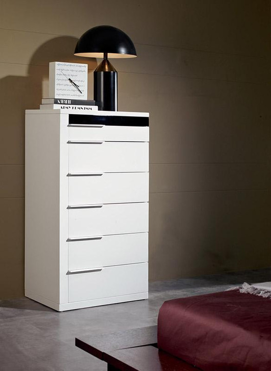 Modrest Impera White Lacquer Bedroom Chest - VGWCIMPERA-C By VIG Furniture