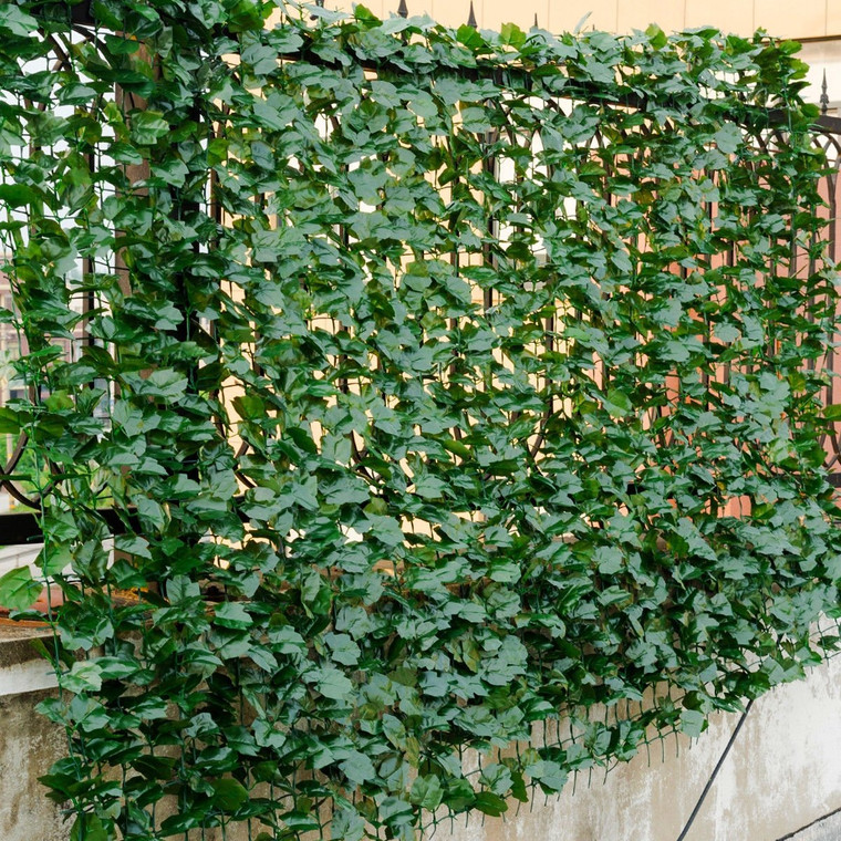Faux Ivy Leaf Decorative Privacy Fence-59" X 118" GT3048