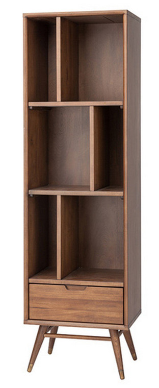 Nuevo Baas Bookcase Shelving - Walnut Hgst118