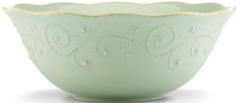 French Perle Ice Blue Large Serving Bowl 824427 By Lenox