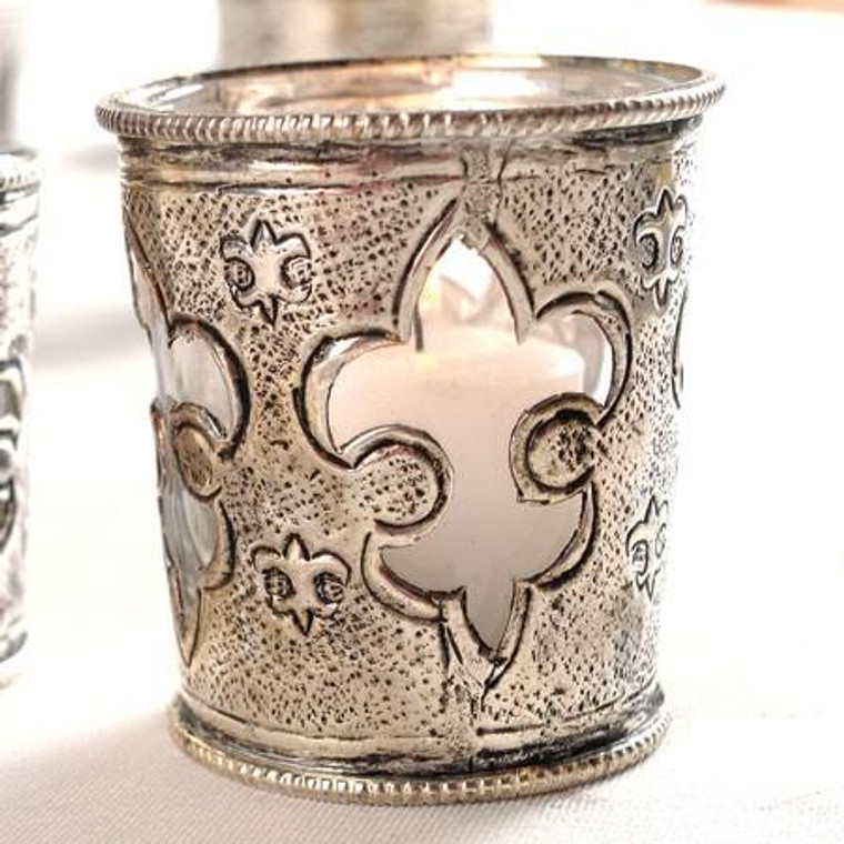 Fleur De Lis Votive Holder (Pack Of 12) 9384