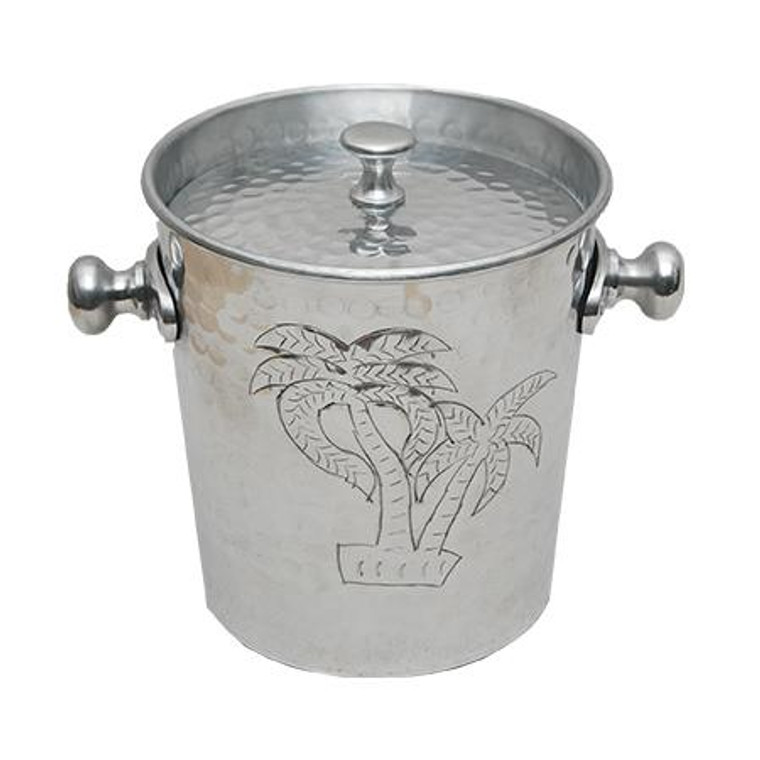 Aluminum Hammered Palm Bucket, Pack Of 4 15593 By India Handicrafts