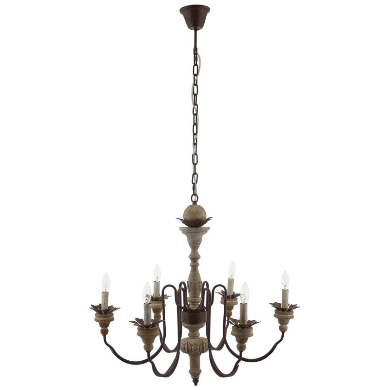 Bountiful Vintage French Pendant Ceiling Light Candelabra Chandelier EEI 2888 by Modway Furniture