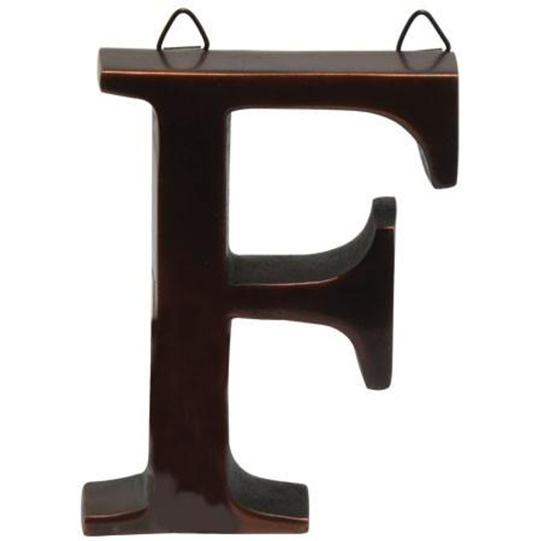 Copper Letter F (Pack Of 8) 11518