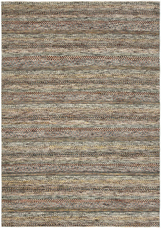 Harounian Reflection Ref-9 Multi 6'X9' Hand Knotted Wool Rug 11459