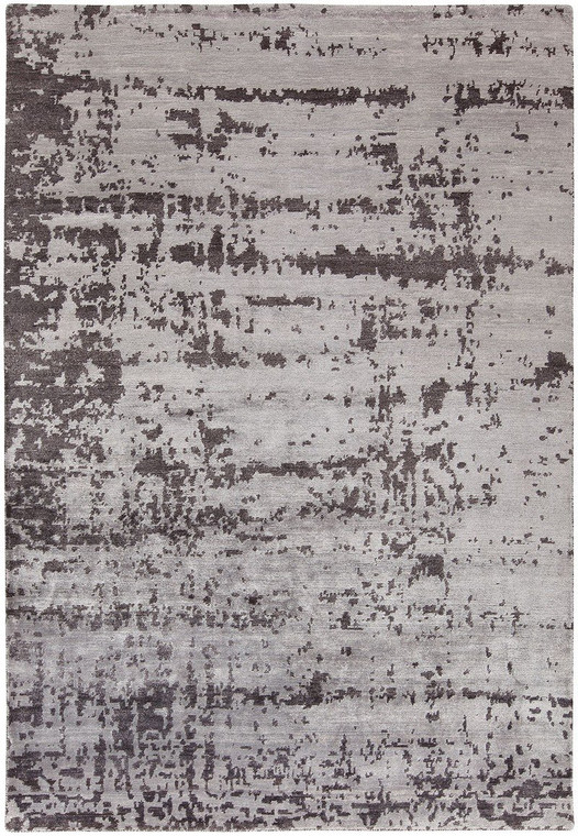 Harounian Valencio Va-303 Charcoal 9'X12' Hand Knotted Viscose Rug 10822