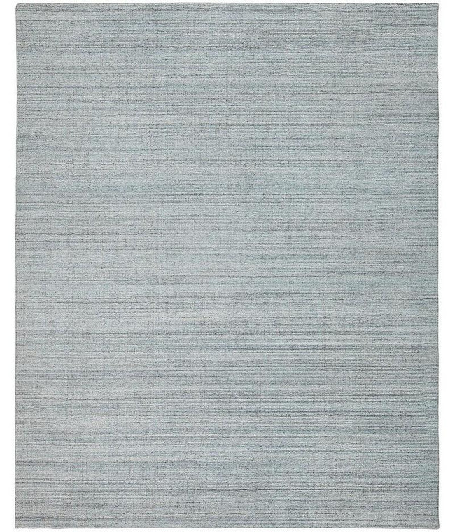 Harounian Pottery Po-401 Blue 9'X12' Hand Knotted Wool & Viscose Rug 10770